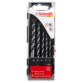Zestaw wierteł do betonu 5szt. Schmith SQWW-01