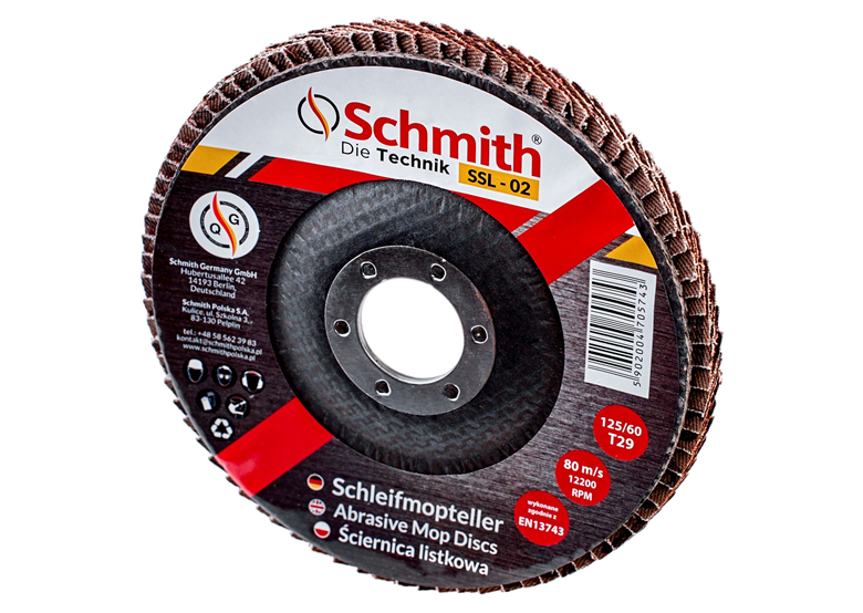 Ściernica listkowa 115mm/40 Schmith SSL-06