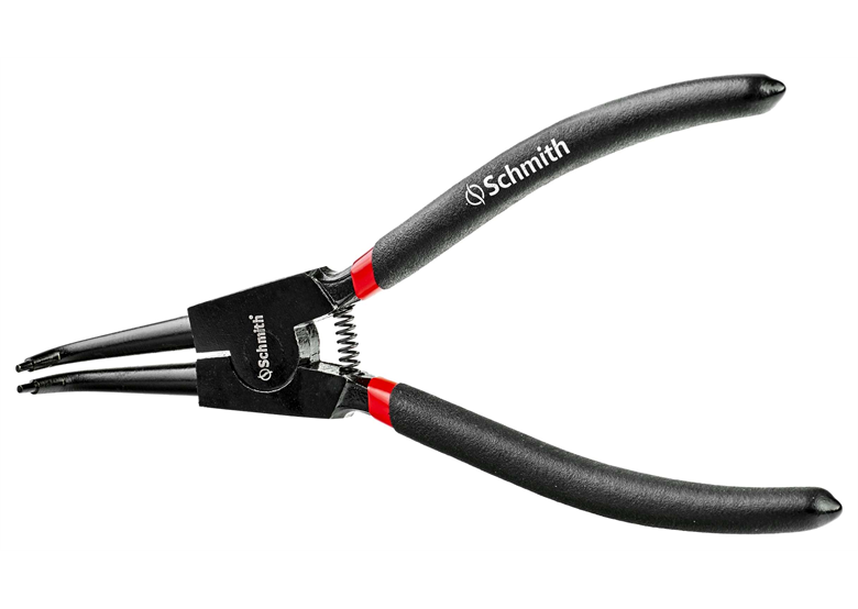 Szczypce do pierścieni seeger'a zewnętrzne wygięte 200mm Schmith SVS-ZW-200