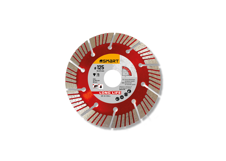 Tarcza diamentowa 125mm Smart365 Long Life