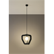 Lampa wisząca TRES czarna Sollux Lighting Ezio Pescatori