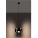 Lampa wisząca TULIP czarny Sollux Lighting Ezio Pescatori