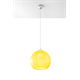 Lampa wisząca BALL żółta Sollux Lighting French Sky