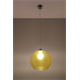 Lampa wisząca BALL żółta Sollux Lighting French Sky