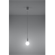 Lampa wisząca DIEGO 1 biała Sollux Lighting Nickel