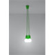 Lampa wisząca DIEGO 3 zielony Sollux Lighting Nickel