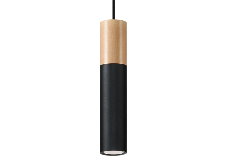 Lampa wisząca PABLO czarna Sollux Lighting Peach Puff