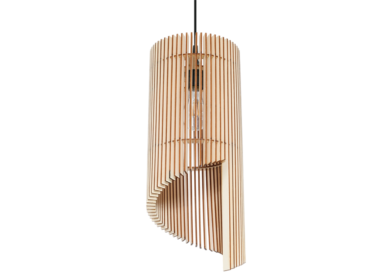 Lampa wisząca ALEXIA Sollux Lighting Peach Puff