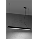 Lampa wisząca PINNE 90 czarna Sollux Lighting Toro TH.051