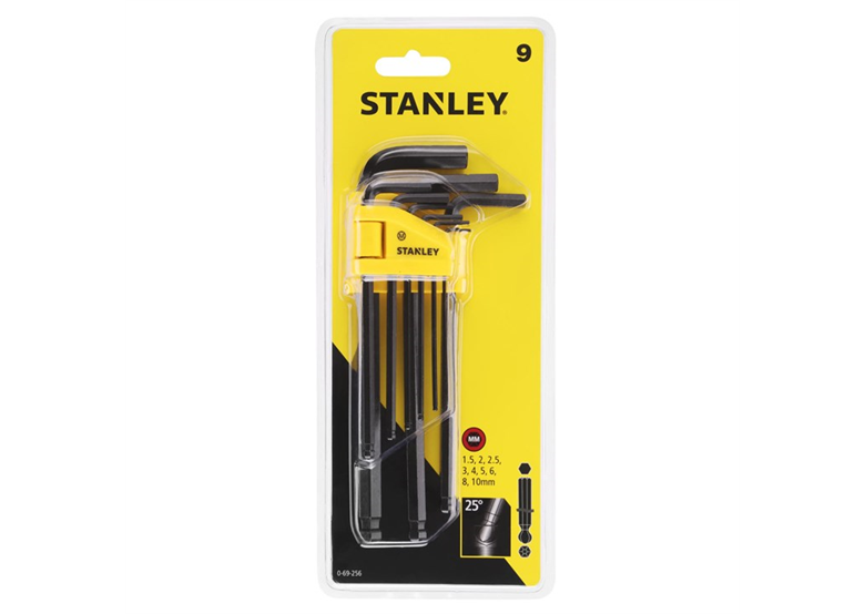 Klucze sześciokątne z łbem kulistym 1,5-10mm (9szt.) Stanley 0-69-256