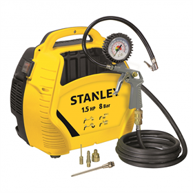 Kompresor bezolejowy z akcesoriami Stanley AIR-KIT