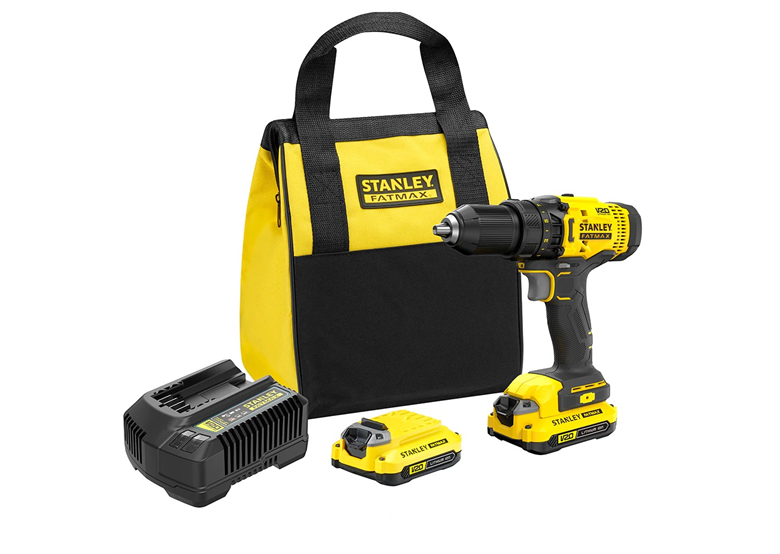 Wiertarko-wkrętarka Stanley FatMax V20 SFMCD700C2S 2x1,5Ah