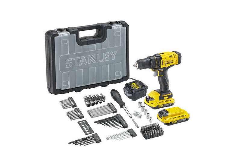 Wiertarko-wkrętarka Stanley FatMax V20 SFMCD700D2A 2x2.0Ah