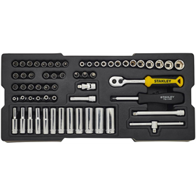Klucze nasadowe 1/4", wkład do Transmodule, zestaw 60 elementów Stanley STMT1-74175