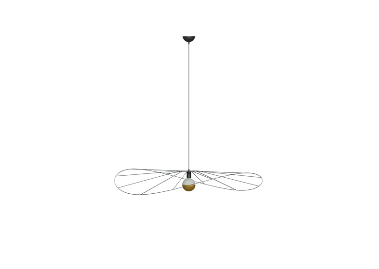 Lampa wisząca ESKOLA 110 czarna Thoro Lighting TH.011CZ