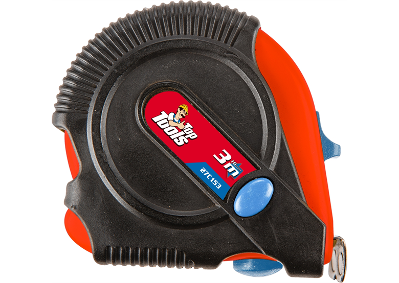 Miara zwijana stalowa 5m x 19mm Top Tools 27C145