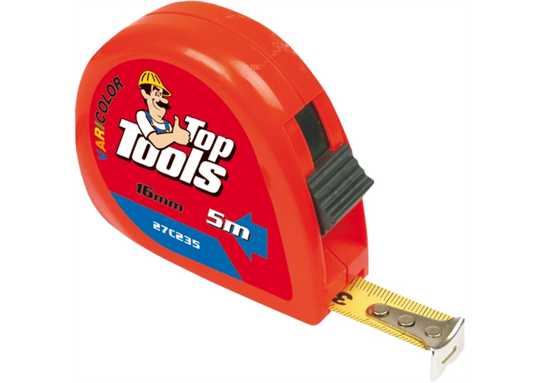 Miara zwijana stalowa 3m x 12.5mm Top Tools 27C233