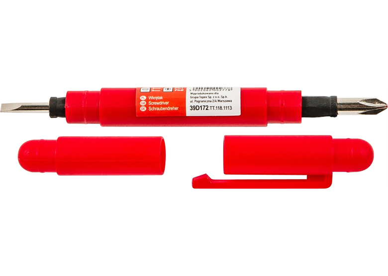 Wkrętak długopisowy 4 w 1 Top Tools 39D172