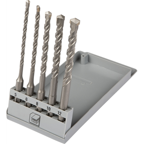 Wiertła do betonu SDS Plus 5-12x160mm, 5szt. Top Tools 60H615