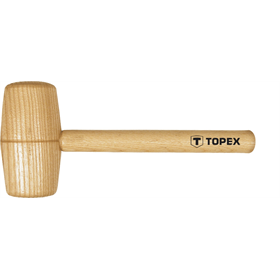 Młotek drewniany okrągły 70mm Topex 02A057