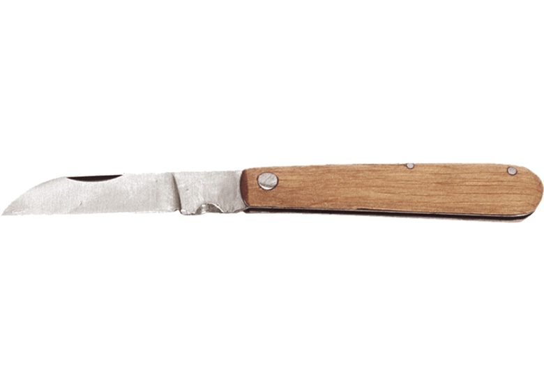 Nóż monterski dla elektryka drewniany 180mm Topex 17B632