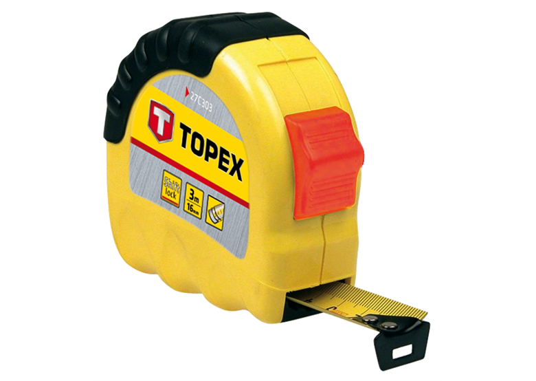 Miara zwijana stalowa (5m x 19mm) Topex 27C305