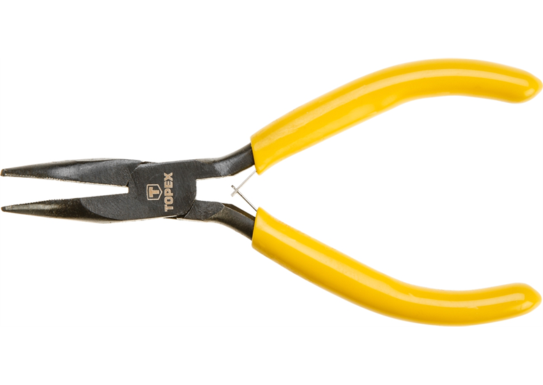 Szczypce precyzyjne wydłużone wygięte 140mm Topex 32D033
