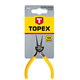 Szczypce precyzyjne okrągłe 140mm Topex 32D034
