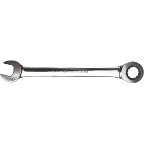 Klucz płasko-oczkowy z grzechotką 17x225mm Topex 35D745