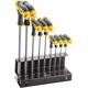 Klucze Torx typu "T" T10-T50, zestaw 9szt. Topex 35D964