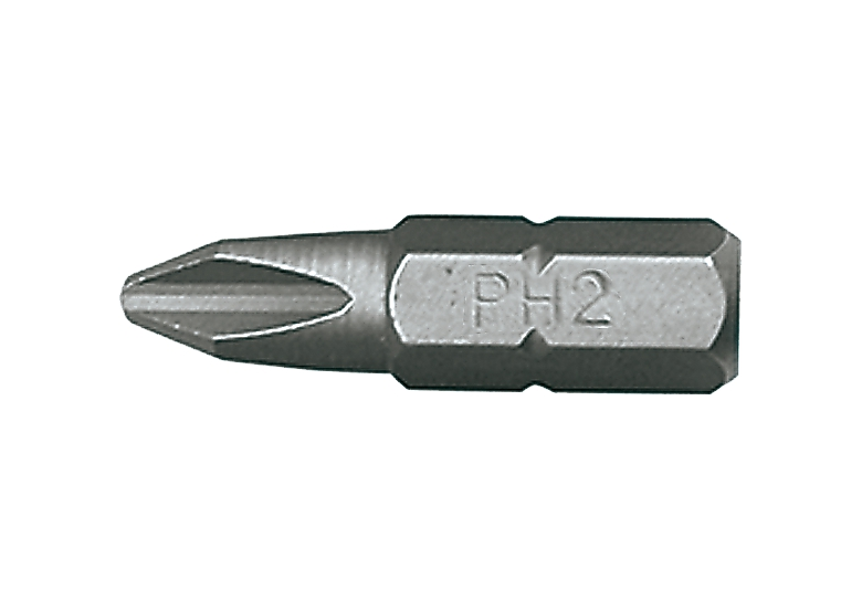 Końcówki wkrętakowe PH2x25mm, 10szt. Topex 39D314