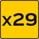Końcówki wkrętakowe i nasadki z uchwytem, zestaw 29szt. Topex 39D356