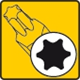 Wkrętak Torx T6x60mm Topex 39D840