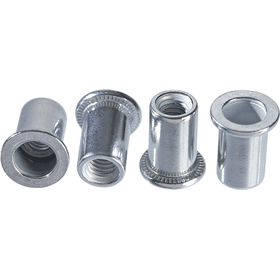 Nitonakrętki aluminiowe M6, 20szt. Topex 43E126