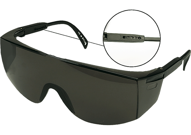 Okulary ochronne, czarne Topex 82S117