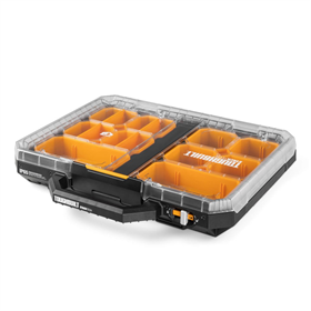 Duży organizer z wyjmowanymi kubekami i przegródkami ToughBuilt StackTech TB-B1-O-10
