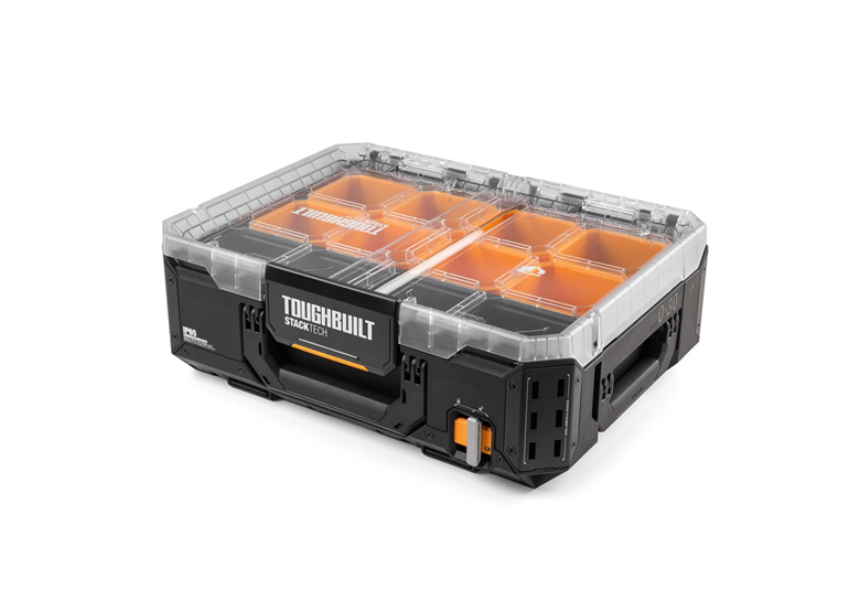 Wysoki organizer z wyjmowanymi kubekami i przegródkami ToughBuilt StackTech TB-B1-O-30