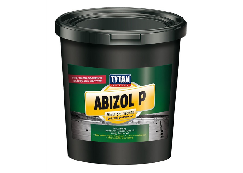 Abizol p masa bitumiczna do izolacji powłokowych 18kg Tytan ABIZOL P18K