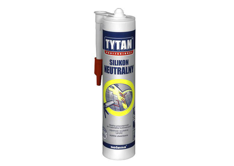 Silikon neutralny 310ml biały Tytan SIL N TY BI