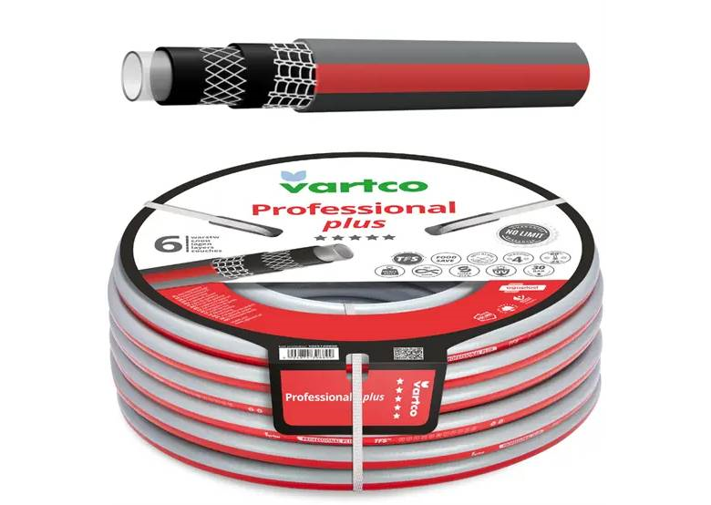Wąż ogrodowy 1/2" 100m 6-warstwowy Vartco PROFESSIONAL PLUS TFS 1005120100