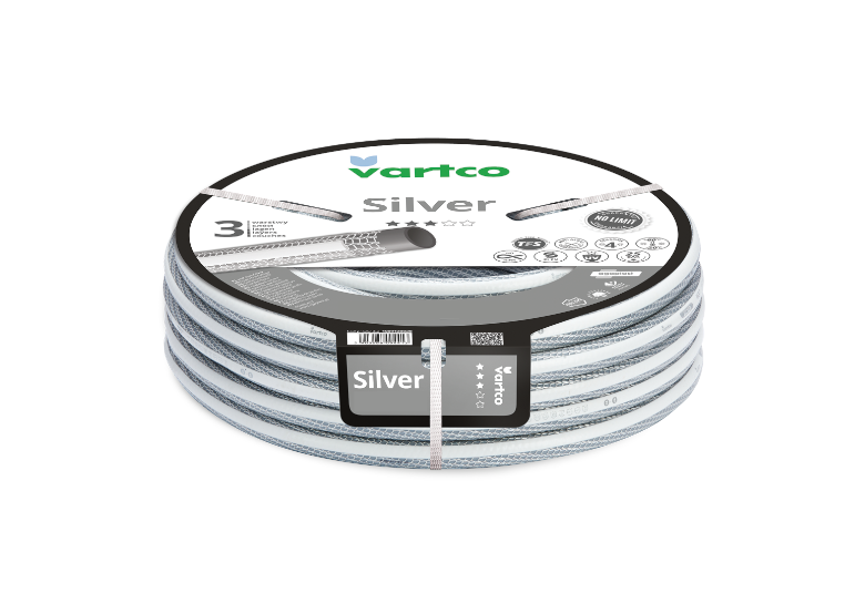 Wąż ogrodowy 1" 20 m 3-warstwowy Vartco SILVER TFS 1009100020