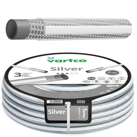 Wąż ogrodowy 1/2" 20 m 3-warstwowy Vartco SILVER TFS 1009120020