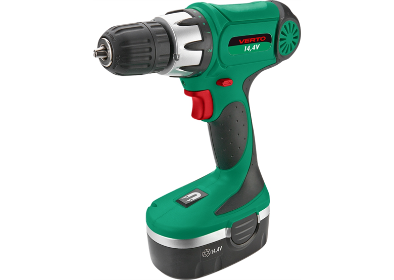 Wiertarko-wkrętarka akumulatorowa 14.4V, Ni-Cd/1.2Ah Verto 50G174