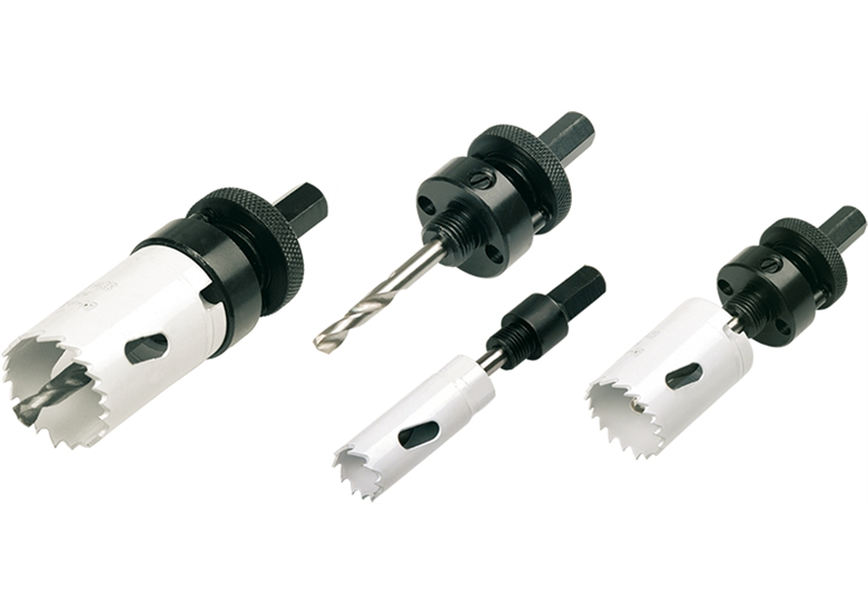 Otwornice bi-metalowe 38-64mm, zestaw 7szt. Verto 60H964