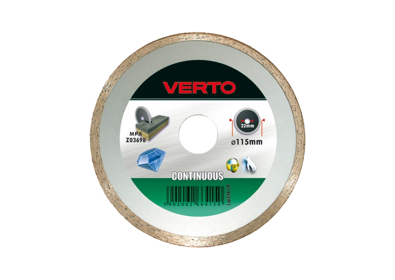 Tarcza diamentowa 180x22.2mm Verto 61H2P8