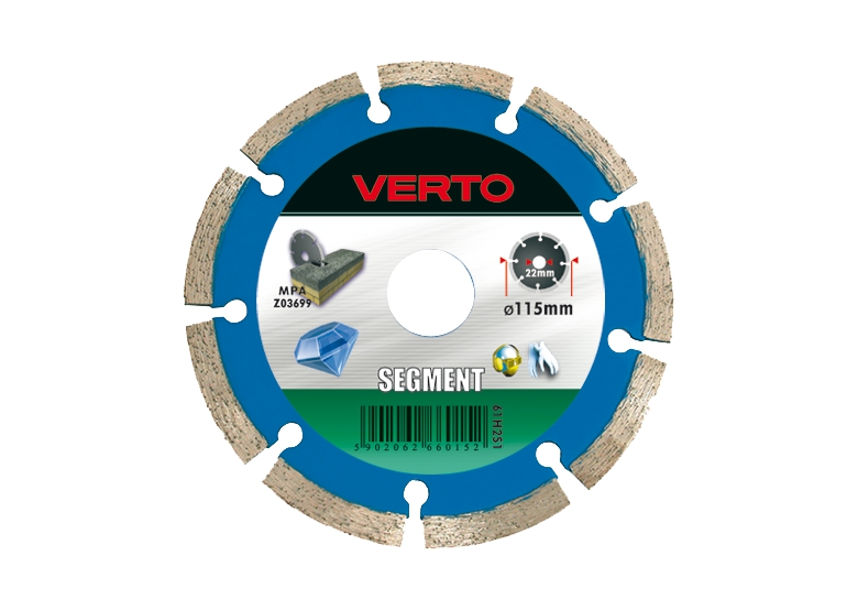 Tarcza diamentowa 230x22.2mm Verto 61H2S9