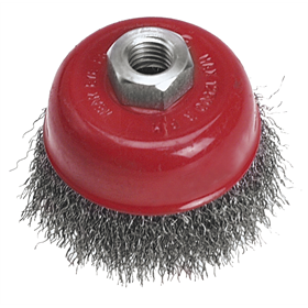 Szczotka druciana doczołowa 100mm x M14 Verto 62H111