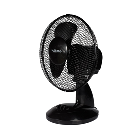 Wentylator biurkowy czarny 23cm Volteno VO0021