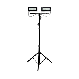 Reflektor led statyw 2x40W czarn y Volteno VO1889