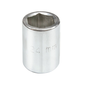 Nasadka krótka 6-kątna chromowana 3/4'''' 22mm Vorel 53400